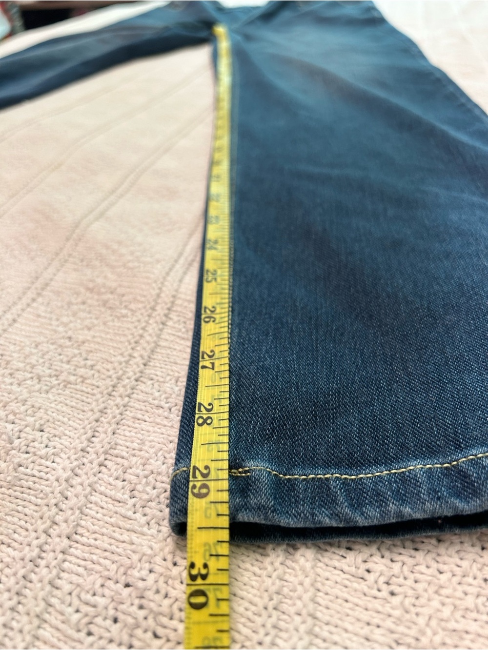 HALARA Blue Boot-Cut Stretch Denim Pants - Picture 4 of 4